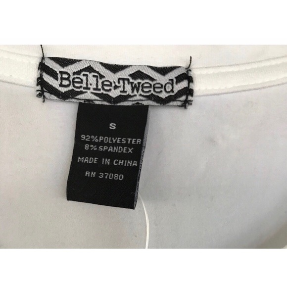 Belle Tweed Women’s Breast Cancer Hope Tee Small - Picture 4 of 4